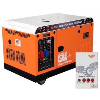 Dyzelinis generatorius Ruris Silent-Power DG15KVA 230/400V 13kW